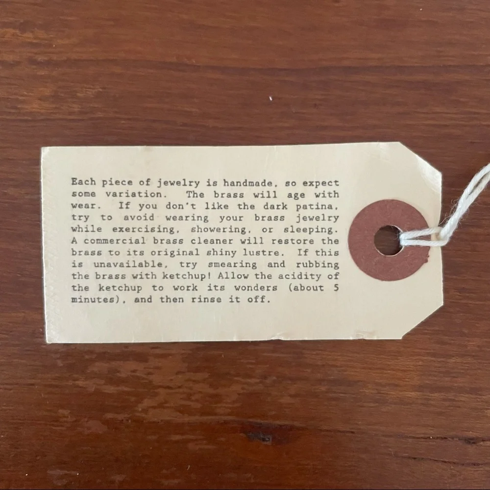 Julie Nolan for Anthropologie Brass Zodiac Bracelet Libra - Picture 6 of 6